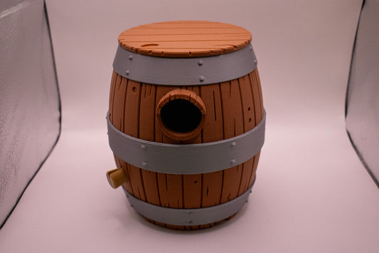 3D Printed Barrel Birdhouse